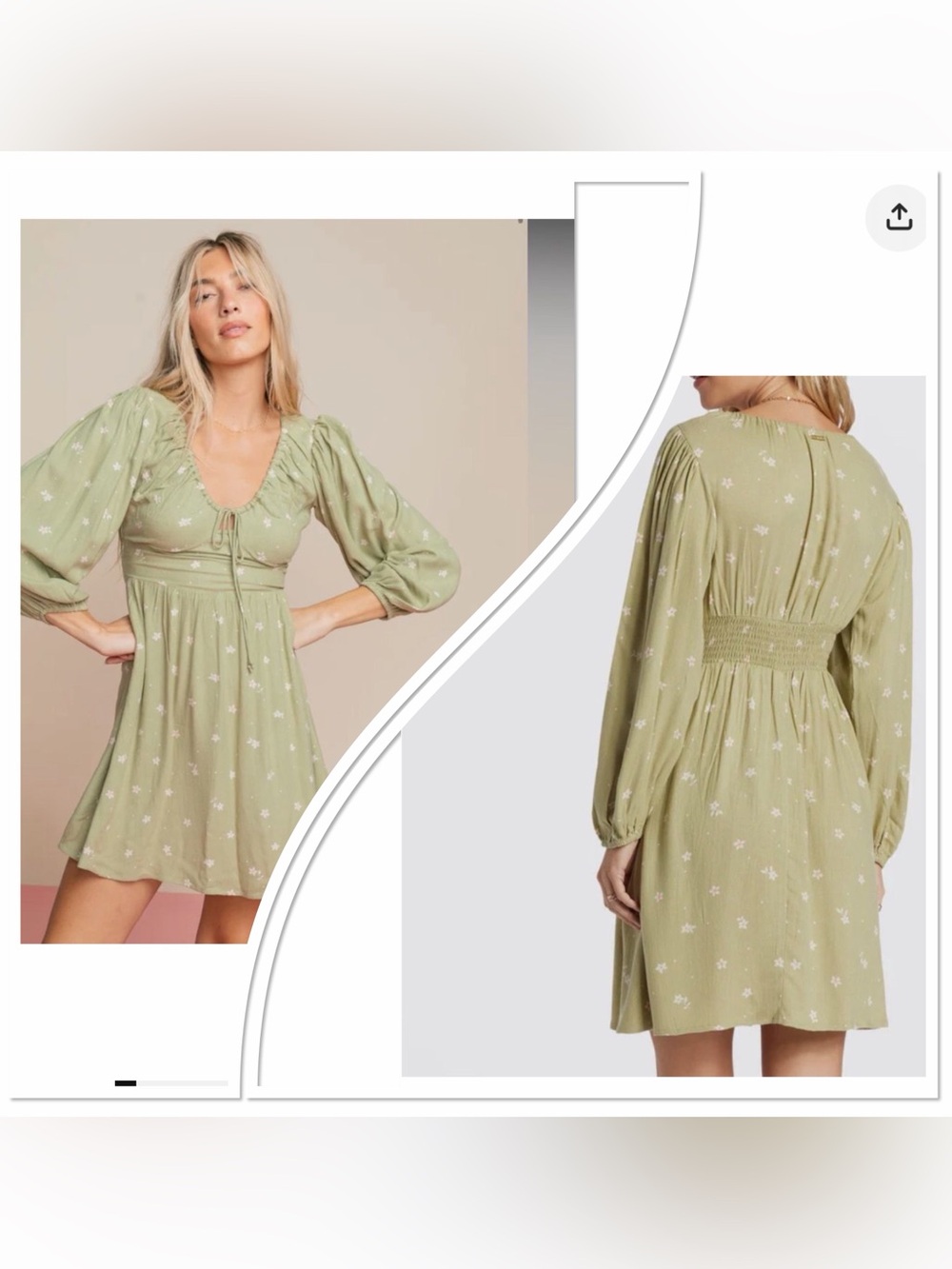 Billabong Sol Love Mini Dress